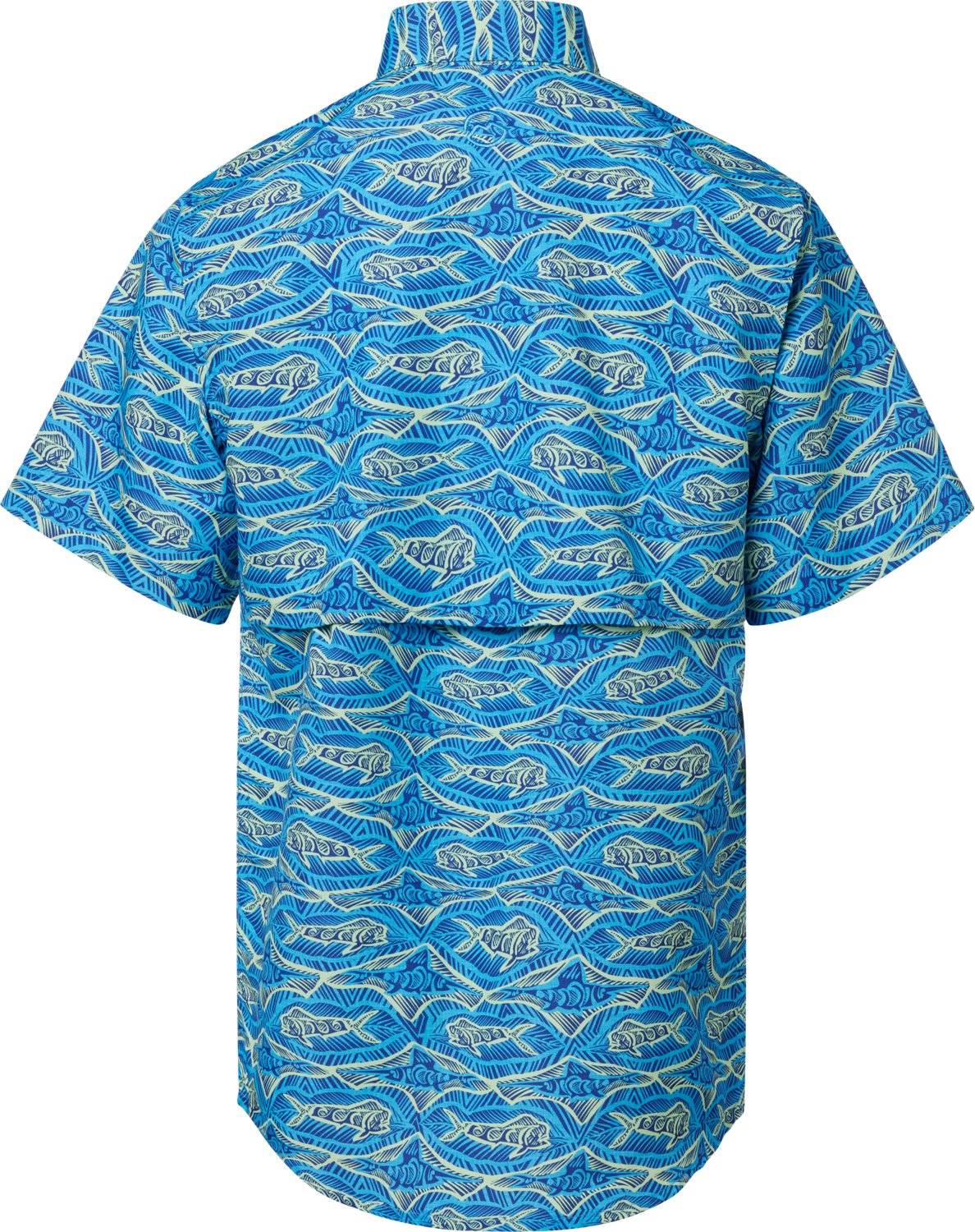 Magellan Outdoors Boys' Laguna Madre Print Short Sleeve Fishing Shirt - view number 2