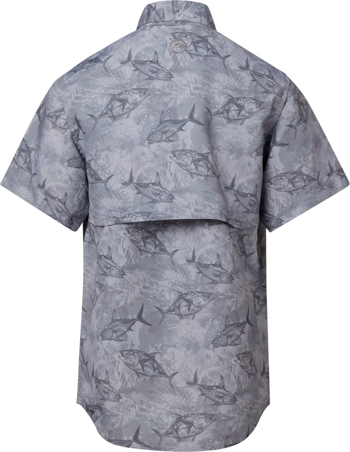 Magellan Outdoors Boys' Laguna Madre Print Short Sleeve Fishing Shirt - view number 2