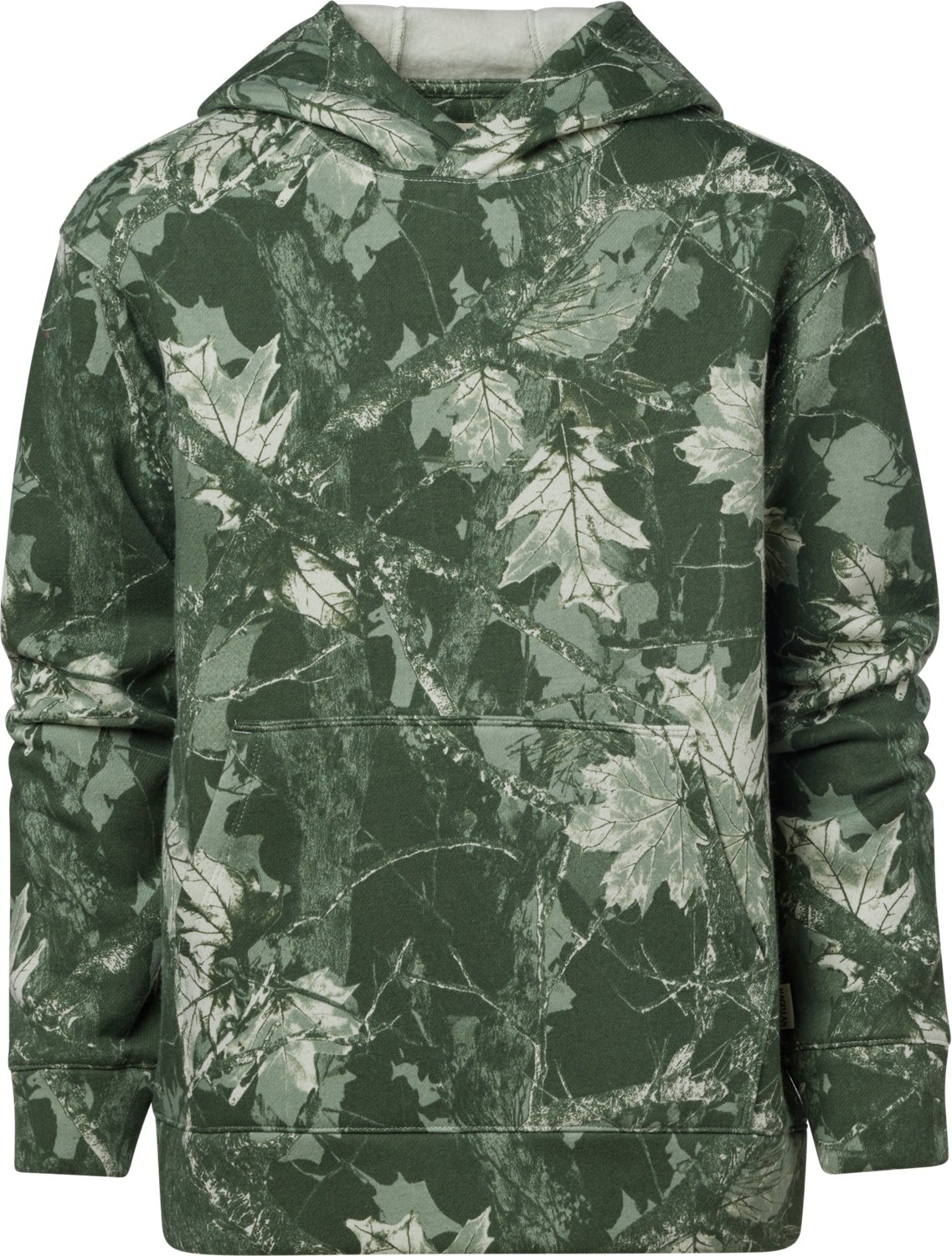 Magellan Outdoors Boys' Campfire Washed Out Camo Fleece Hoodie