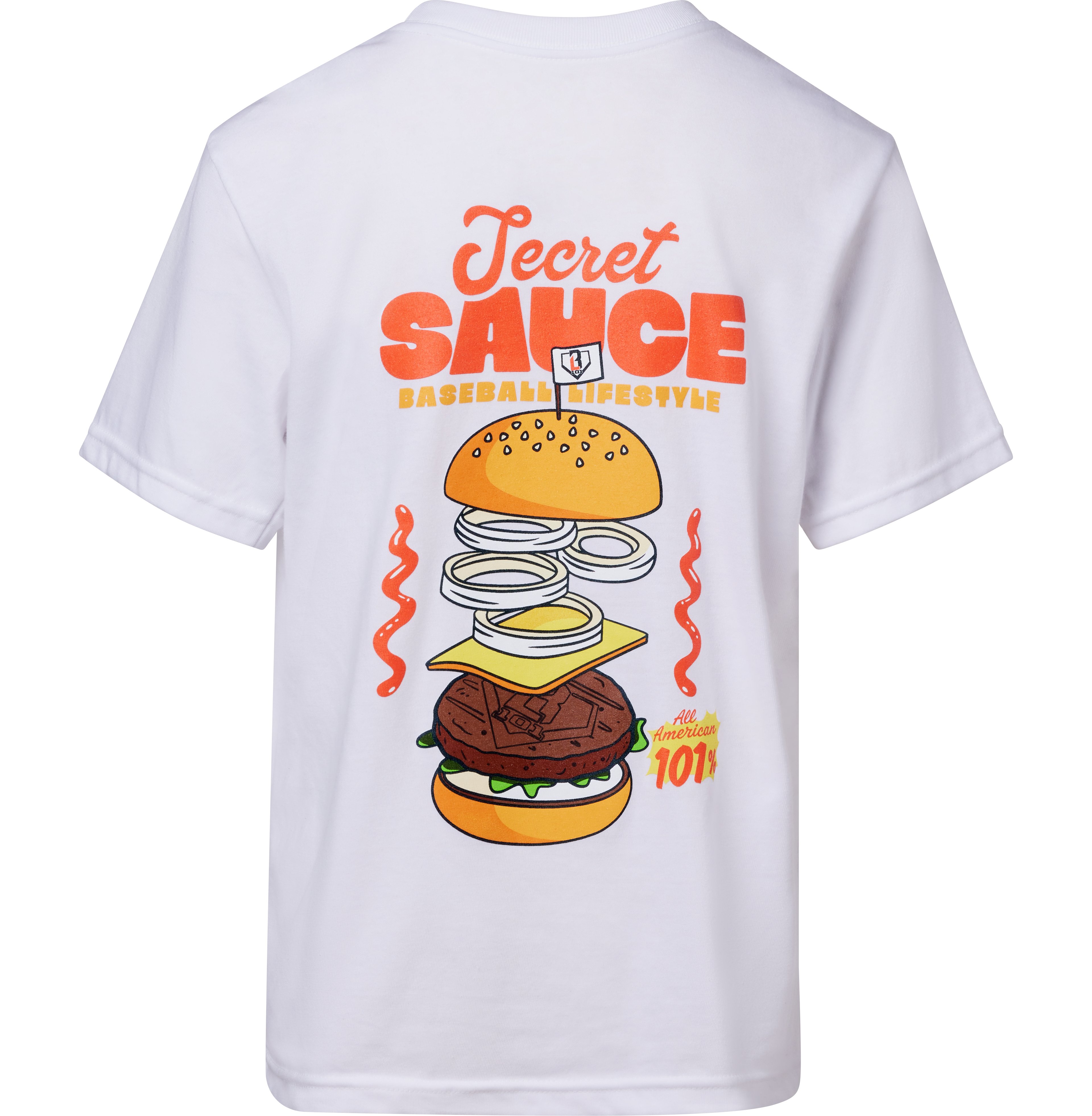 Baseball Lifestyle 101 Kids' Secret Sauce T-shirt