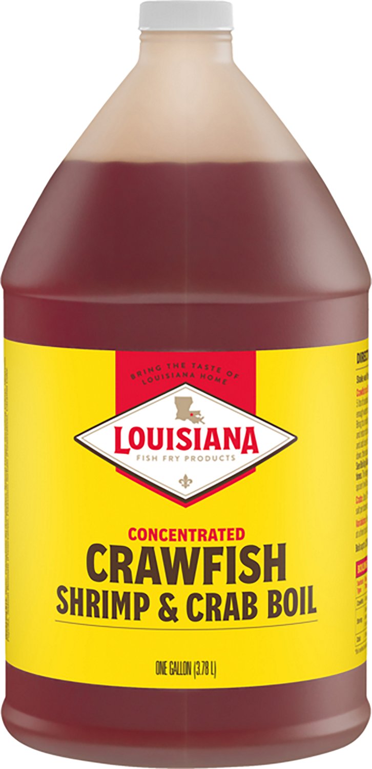 Louisiana Fish Fry Products Crawfish, Crab and Shrimp Boil Liquid Concentrate Seasoning