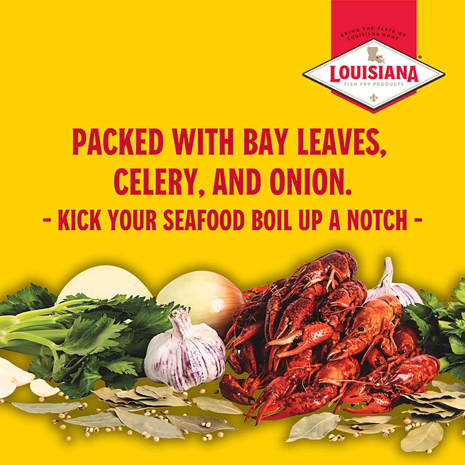 Louisiana Fish Fry Products Boil Booster Herbal Overload 8 oz Seasoning                                                          - view number 5