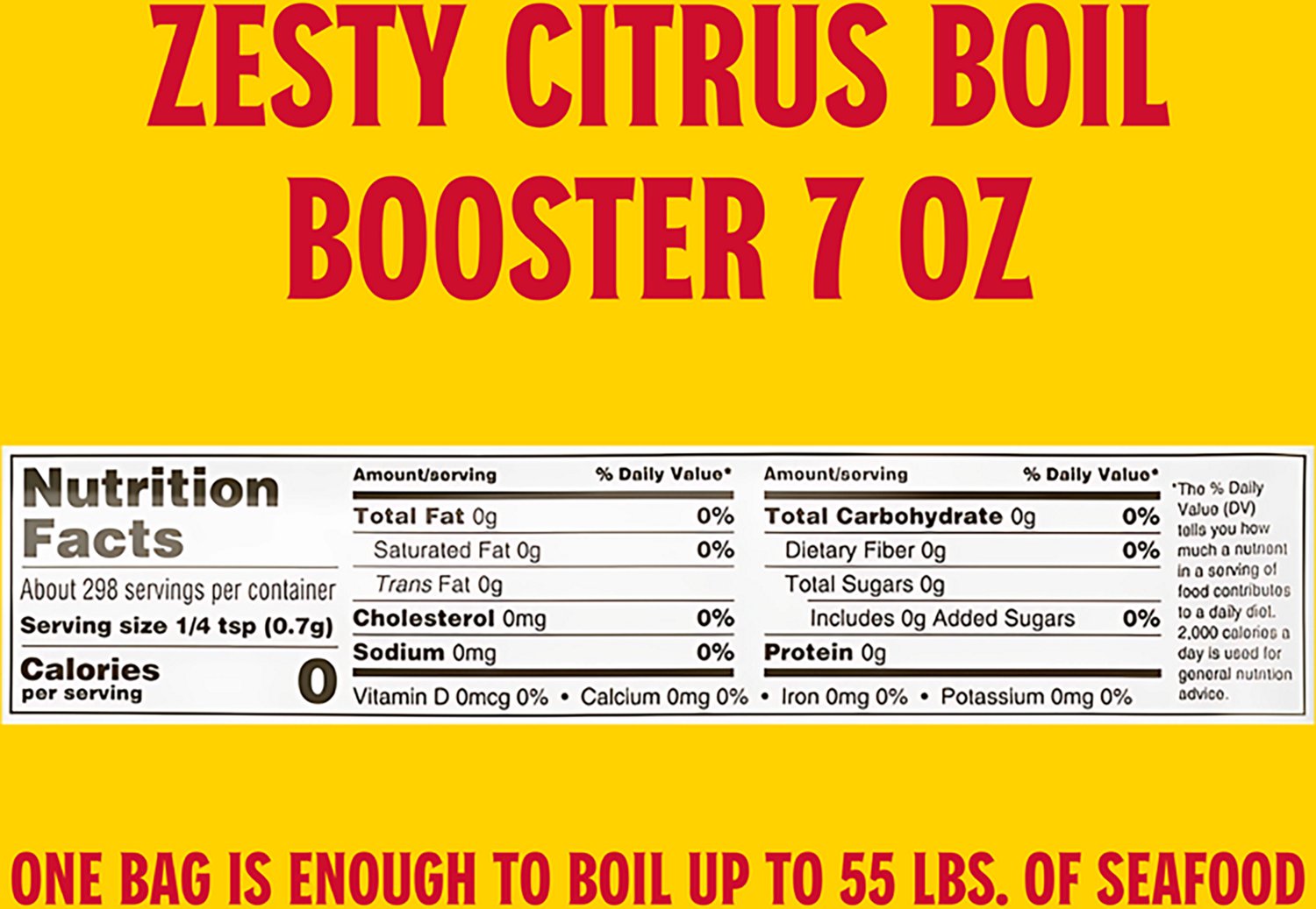 Louisiana Fish Fry Products Boil Booster Zesty Citrus 7 oz Seasoning                                                             - view number 3