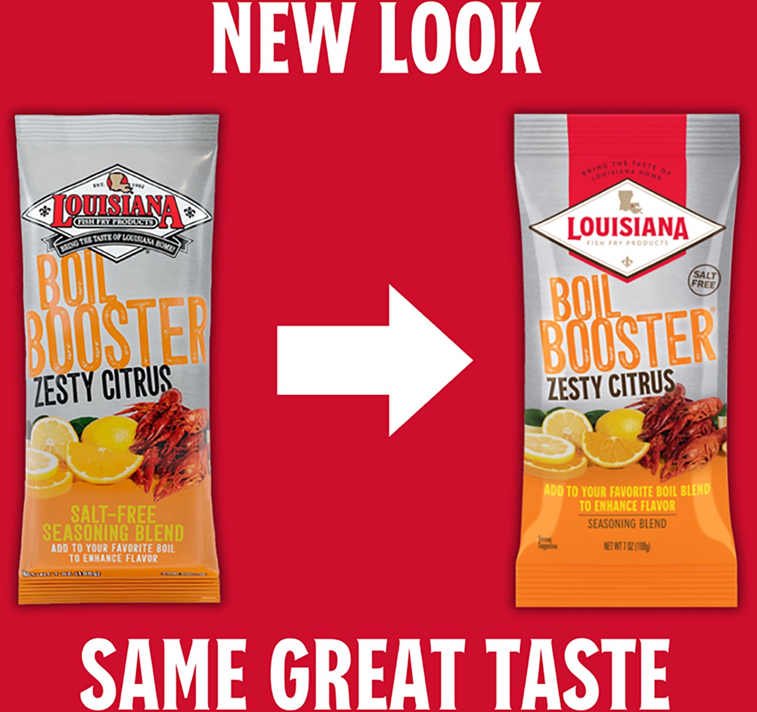 Louisiana Fish Fry Products Boil Booster Zesty Citrus 7 oz Seasoning                                                             - view number 4