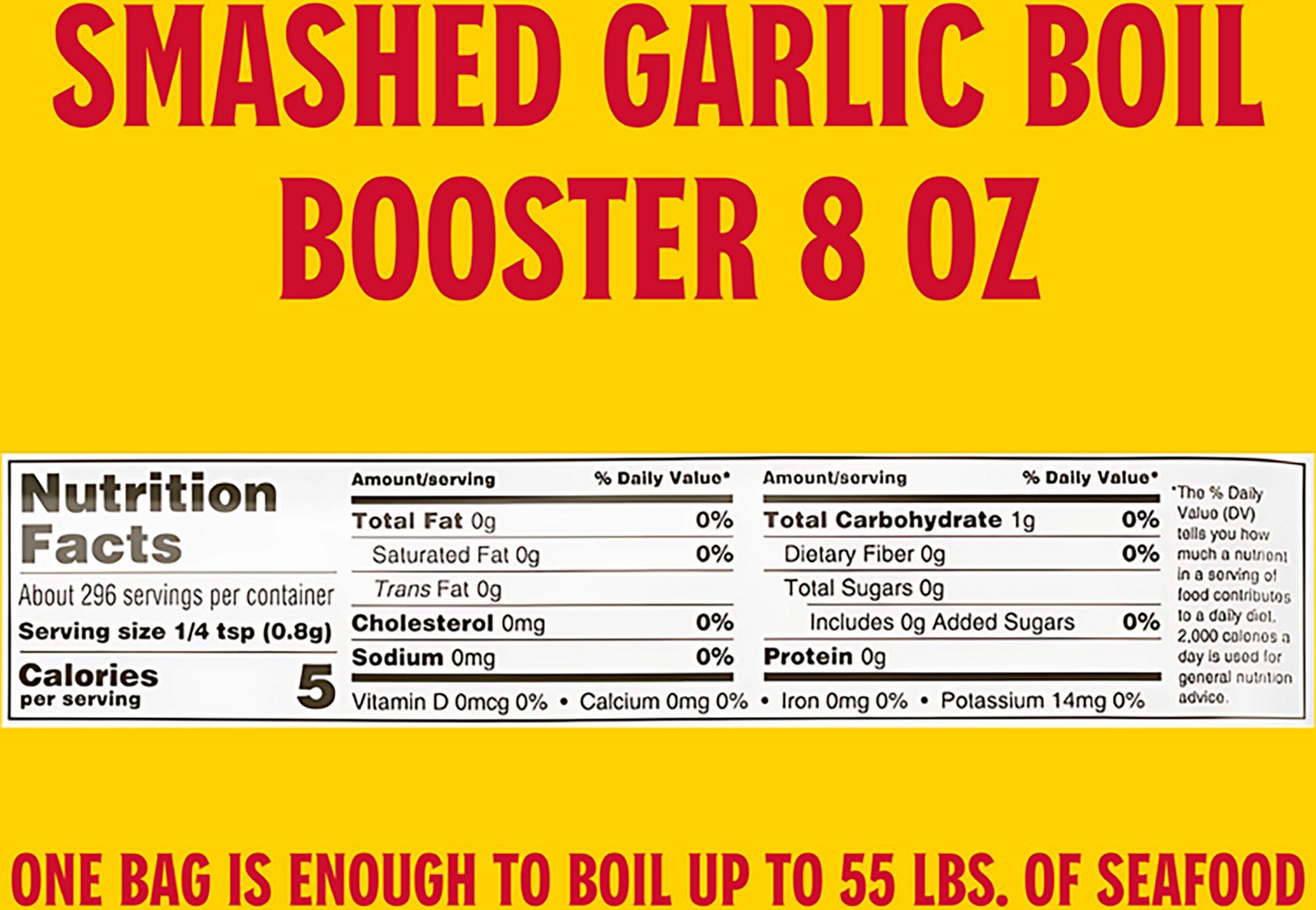 Louisiana Fish Fry Products Boil Booster Smashed Garlic 8 oz Seasoning                                                           - view number 3