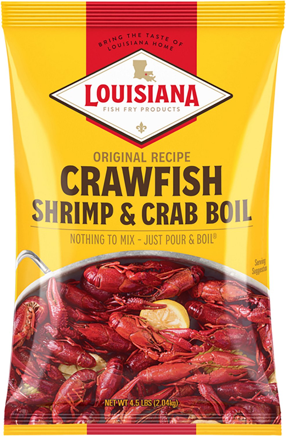 Louisiana Fish Fry Products 4.5 lb. Crawfish/Crab/Shrimp Boil