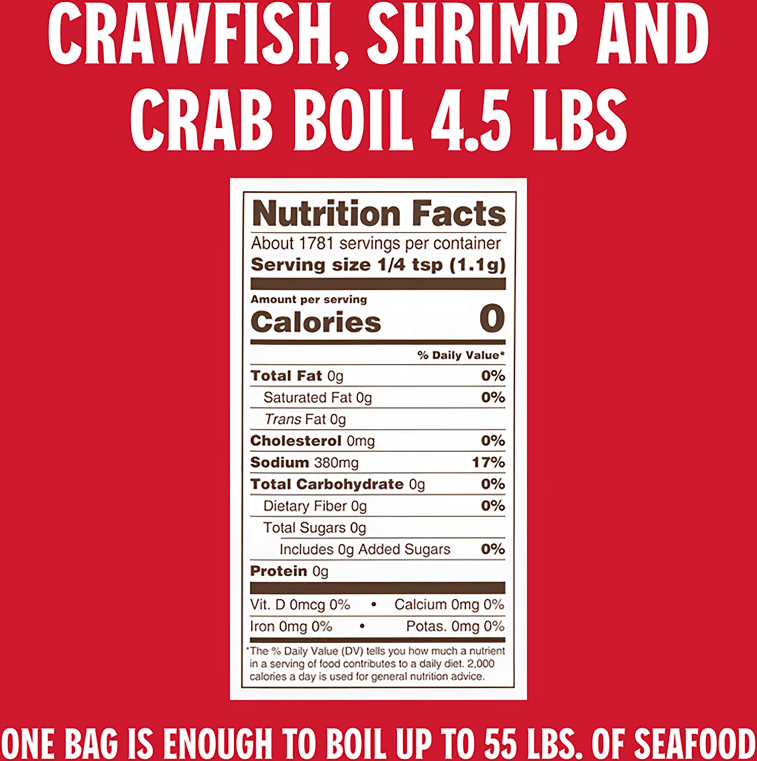 Louisiana Fish Fry Products 4.5 lb. Crawfish/Crab/Shrimp Boil - view number 2