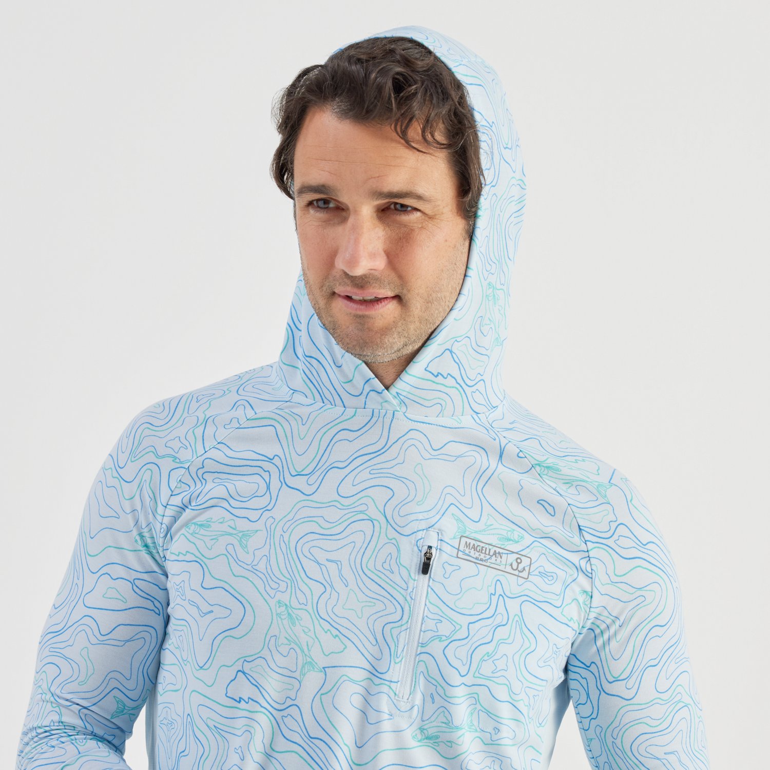 Magellan Outdoors Men's Pro Jacob Wheeler Tech Hoodie                                                                            - view number 4