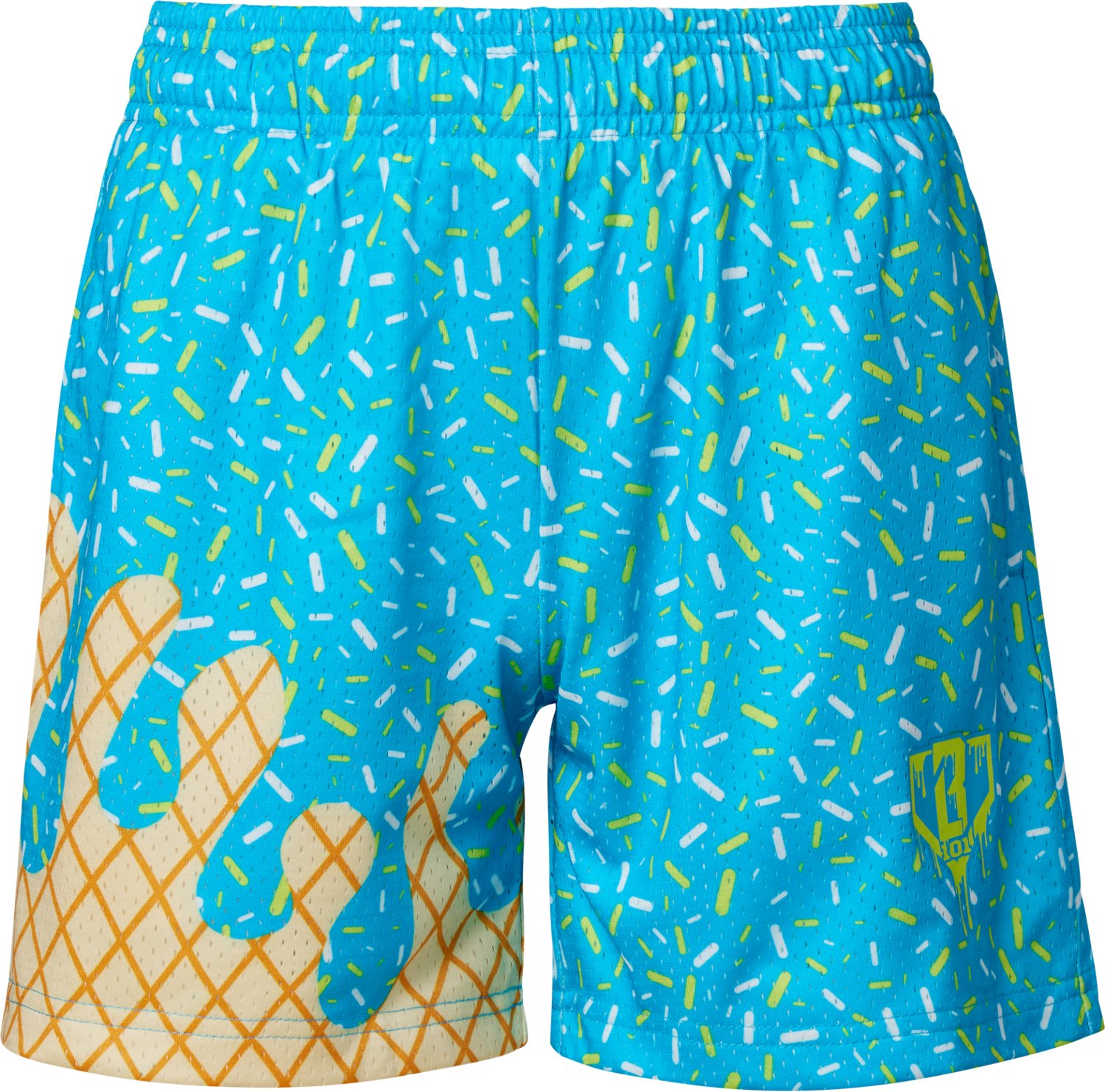 Baseball Lifestyle 101 Youth Ice Cream Shorts 5 in
