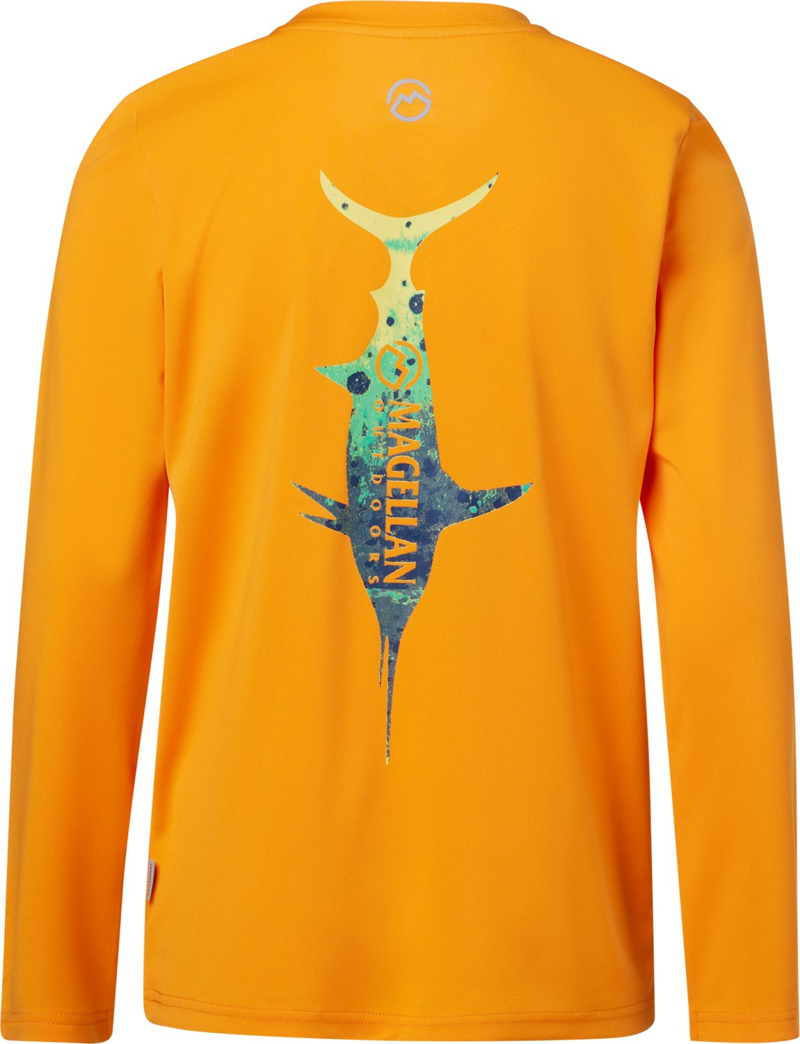Magellan Outdoors Boys’ Casting Crew Fish Back Long Sleeve T-shirt
