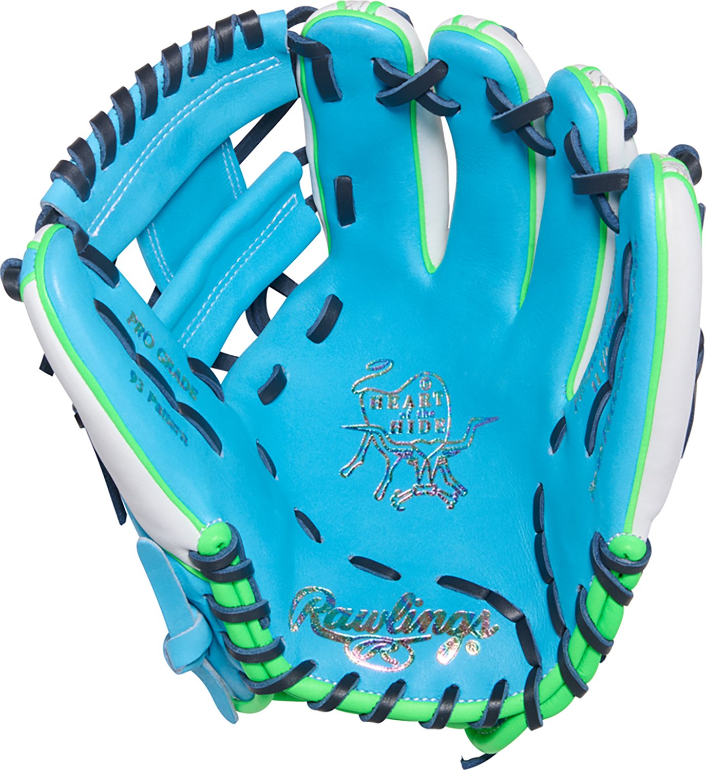 Rawlings 11.5 in Adult Heart of the Hide Color Sync Baseball Fielding Glove - view number 2