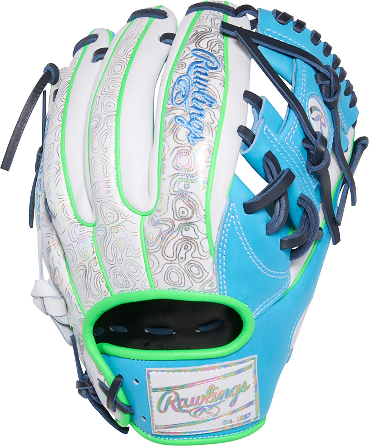 Rawlings 11.5 in Adult Heart of the Hide Color Sync Baseball Fielding Glove - view number 3
