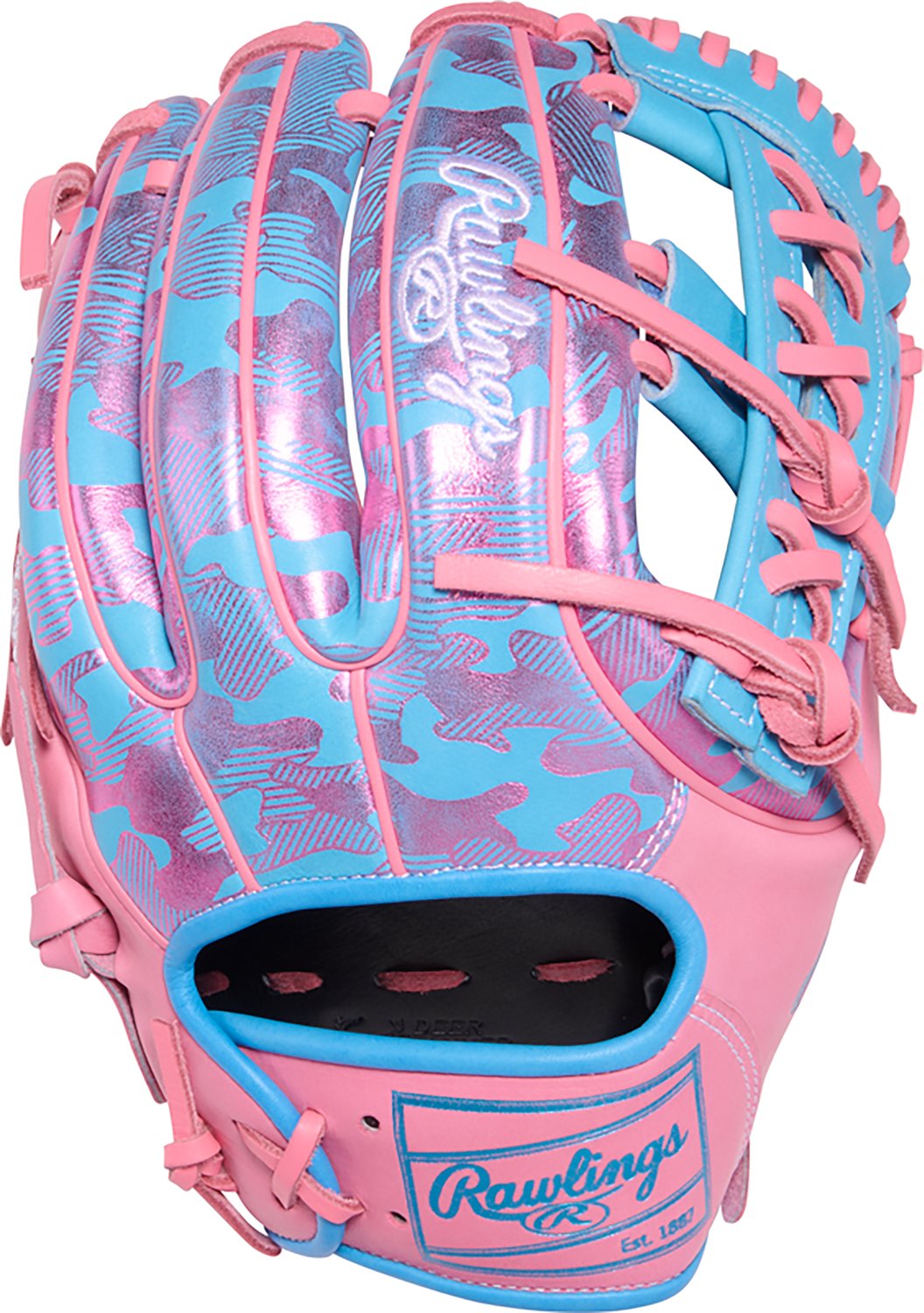 Rawlings 11.5 in Adult Heart of the Hide Color Sync Baseball Fielding Glove - view number 3