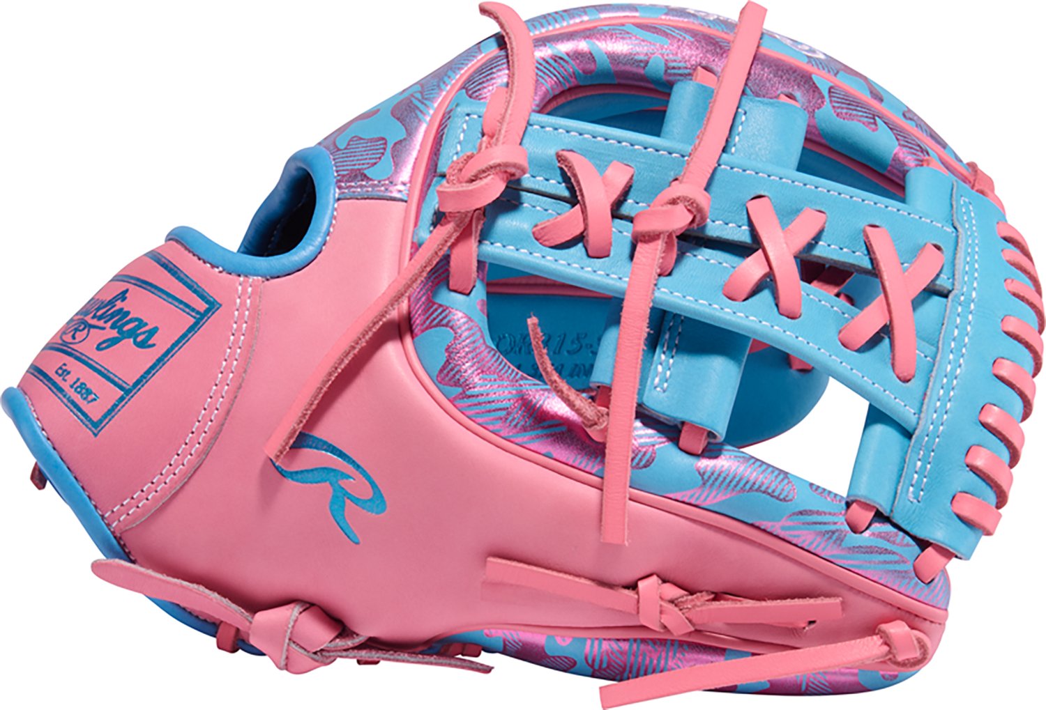 Rawlings 11.5 in Adult Heart of the Hide Color Sync Baseball Fielding Glove - view number 4