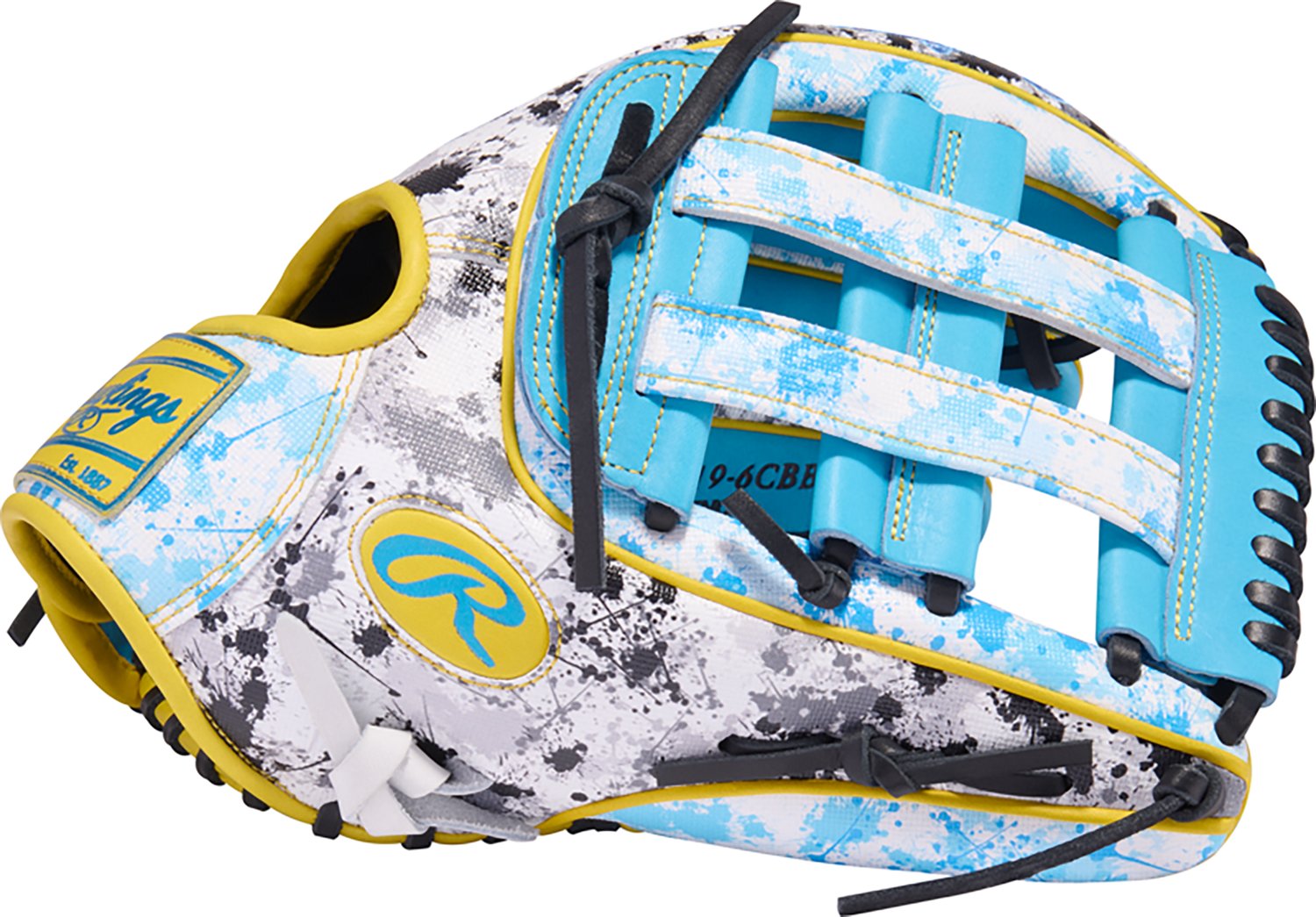 Rawlings 11.5 in Adult Heart of the Hide Color Sync Baseball Fielding Glove - view number 4