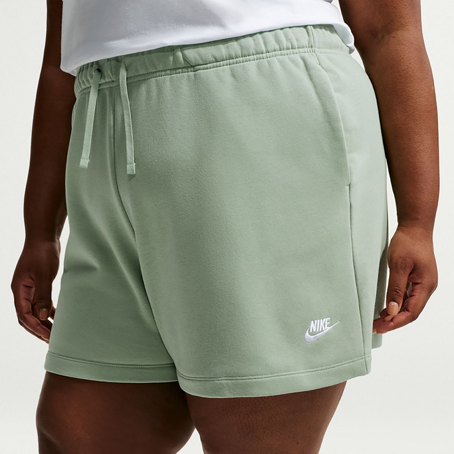 Nike Women's Club Fleece Plus Size Shorts - view number 3