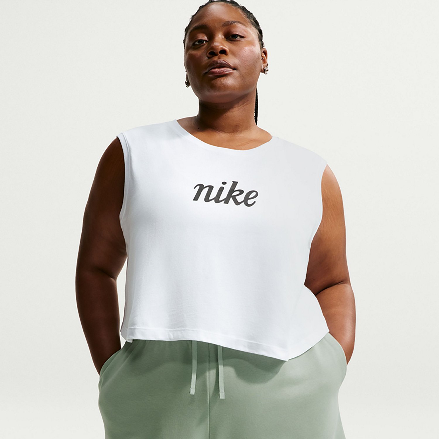 Nike Women's Club Fleece Plus Size Shorts - view number 4