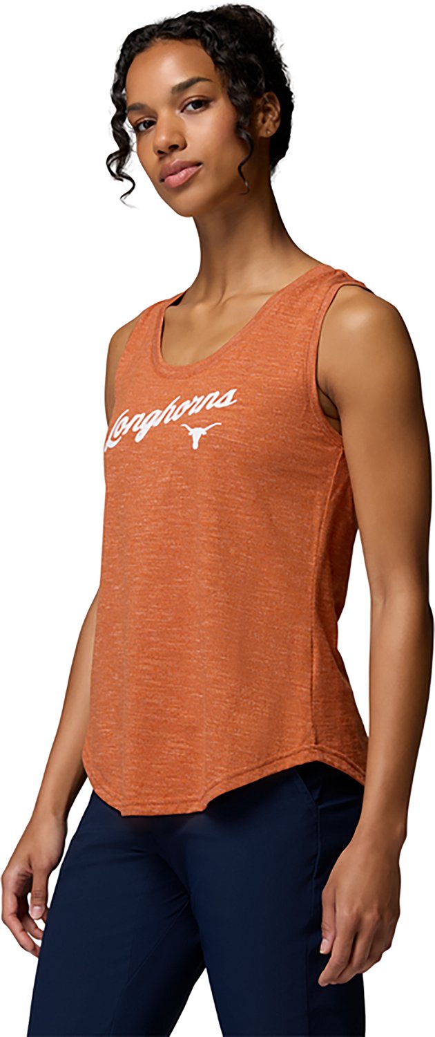 Columbia Sportswear Women's University of Texas CLG Cades Cape Tank Top - view number 3