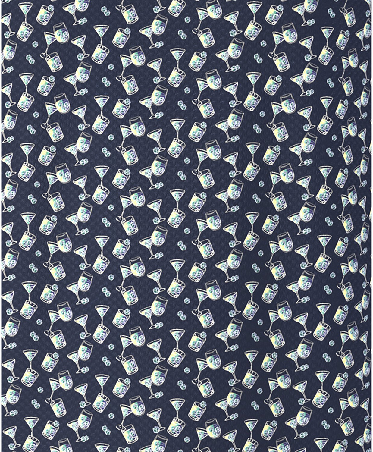 PGA Tour Men's Short Sleeve All Over Ombre Cocktail Printed Polo - view number 5