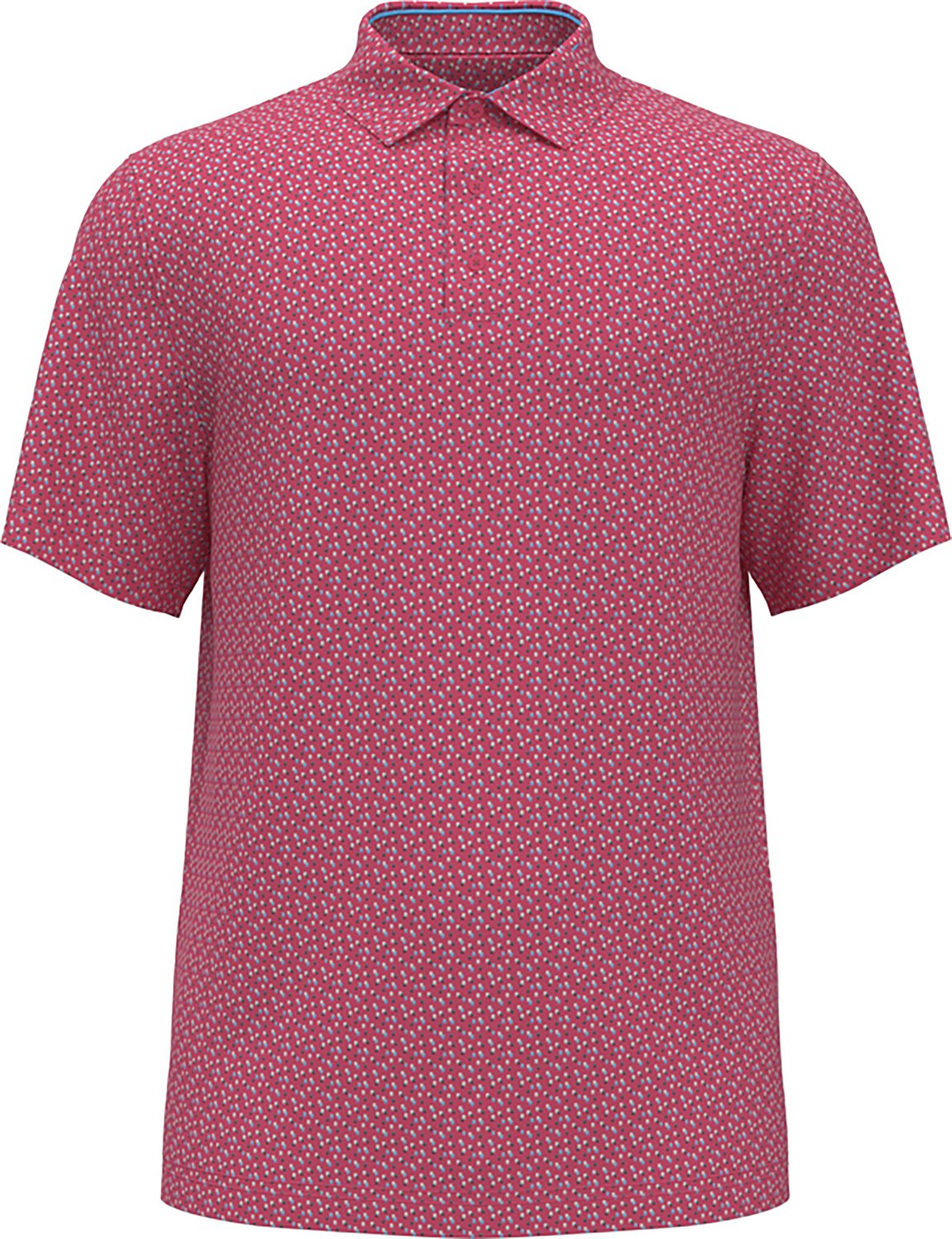 PGA Tour Men's Short Sleeve Confetti Geo Printed Polo