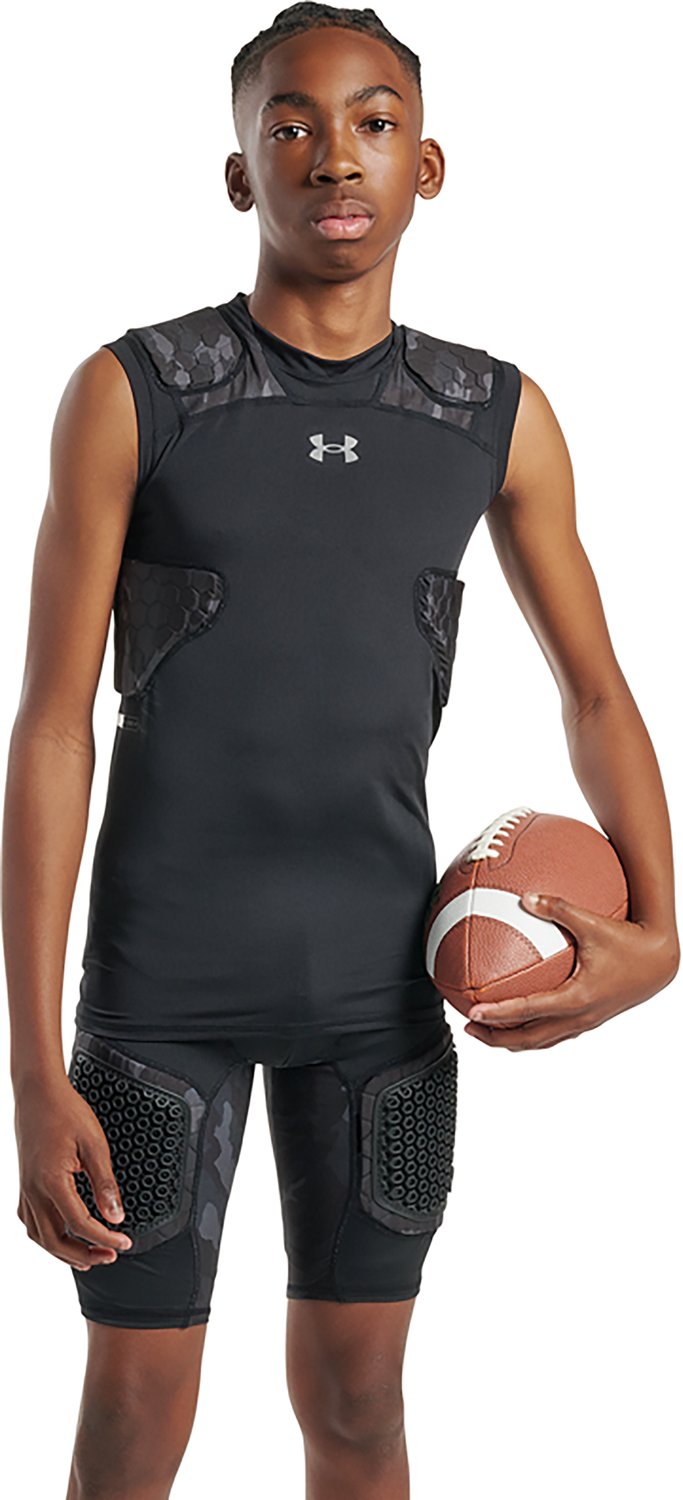Under Armour Kids' Gameday Armour Pro 5-Pad Nov Camo Top - view number 3