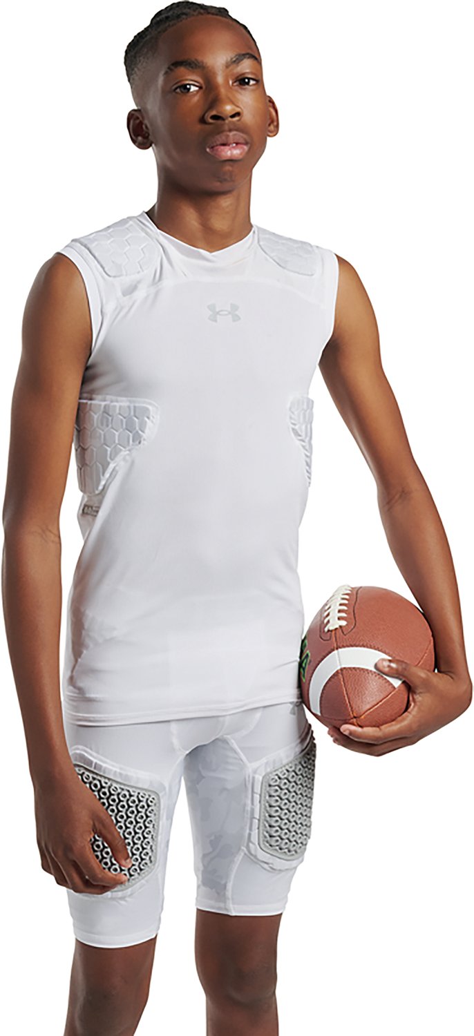 Under Armour Kids' Gameday Armour Pro 5-Pad Nov Camo Top - view number 3