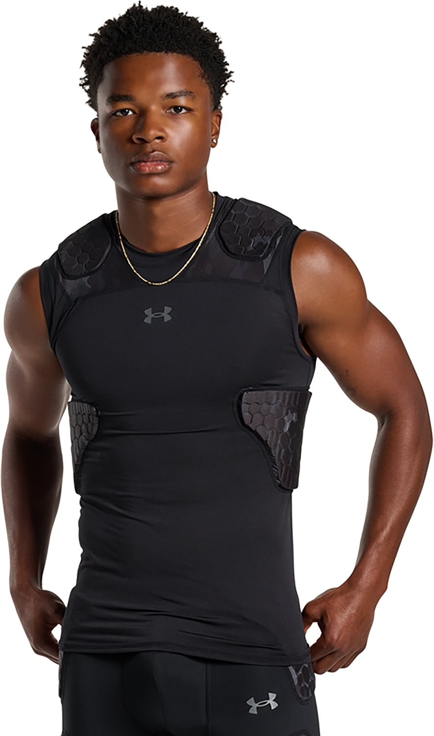 Under Armour Adults' Gameday Armour Pro 5-Pad Nov Camo Top