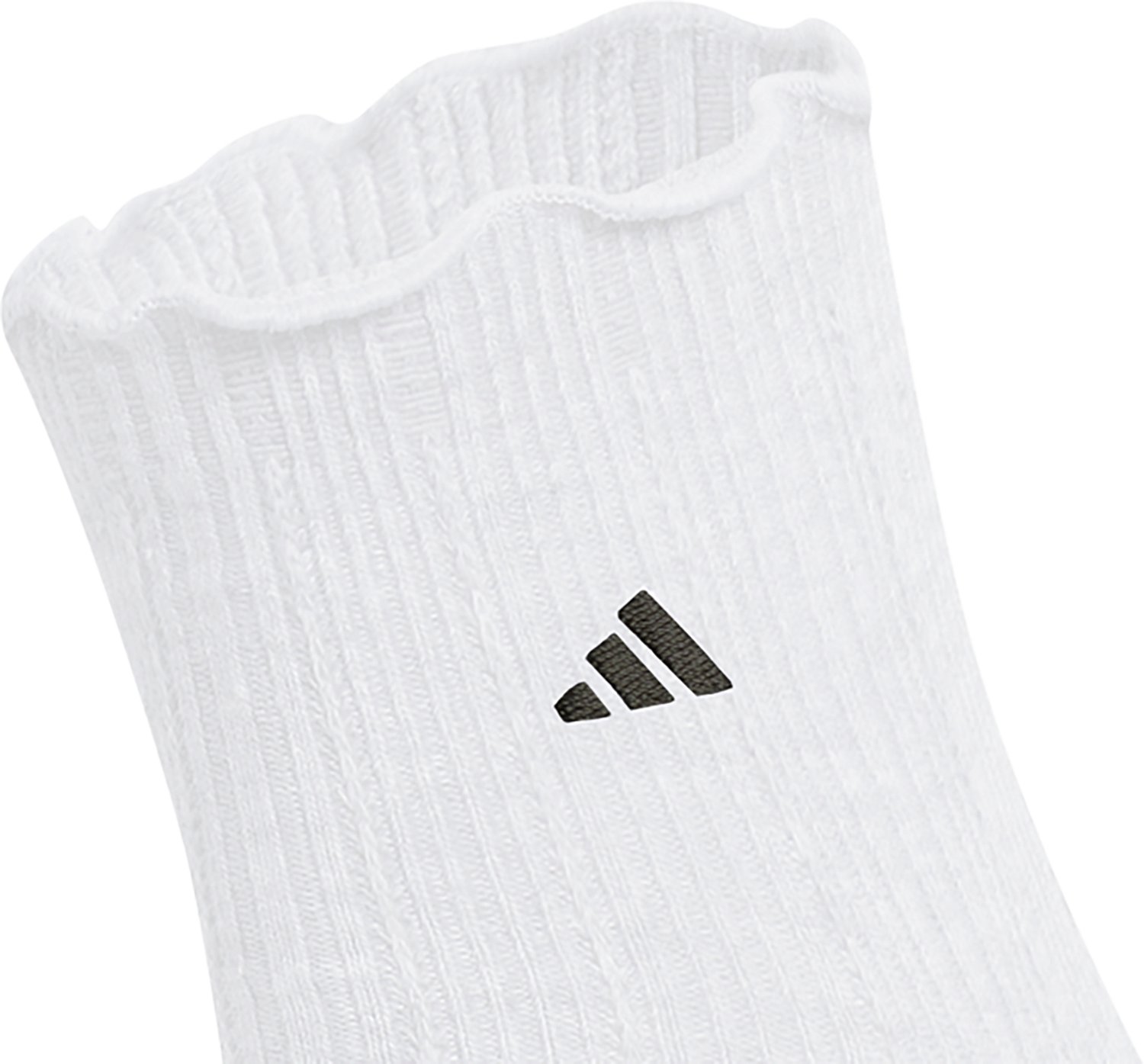 adidas Women's Performance Ruffle Quarter Socks 3-Pack - view number 4