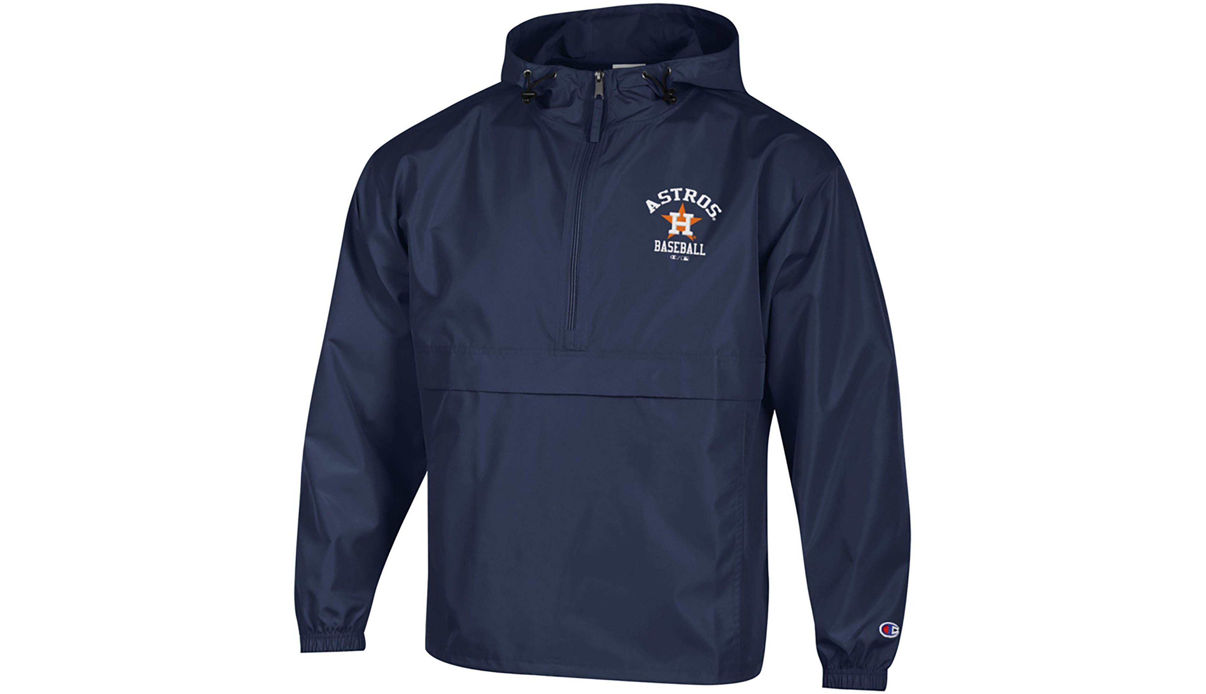 Champion Men's Houston Astros Packable LS Rain Jacket
