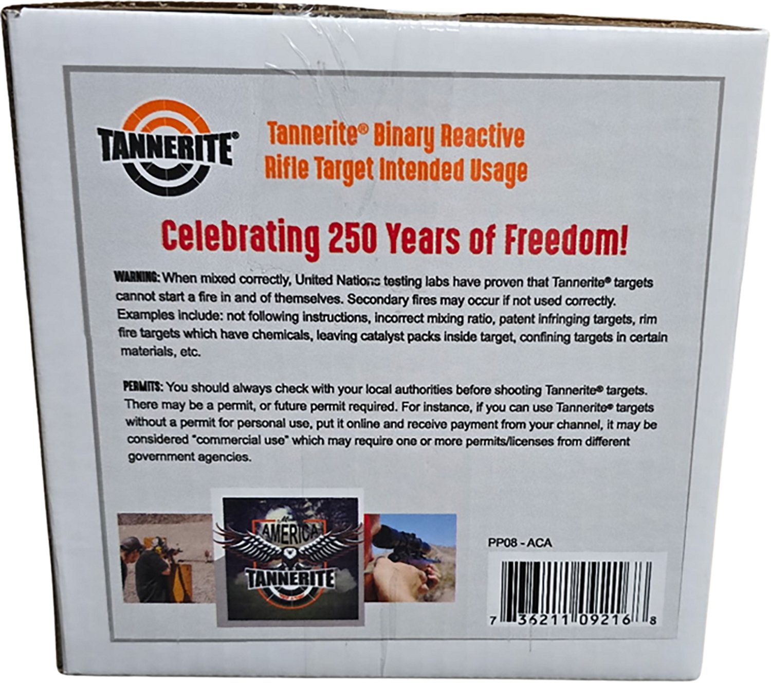 Tannerite USA 250th Anniversary Binary Reactive Rifle Target Freedom Box - view number 2