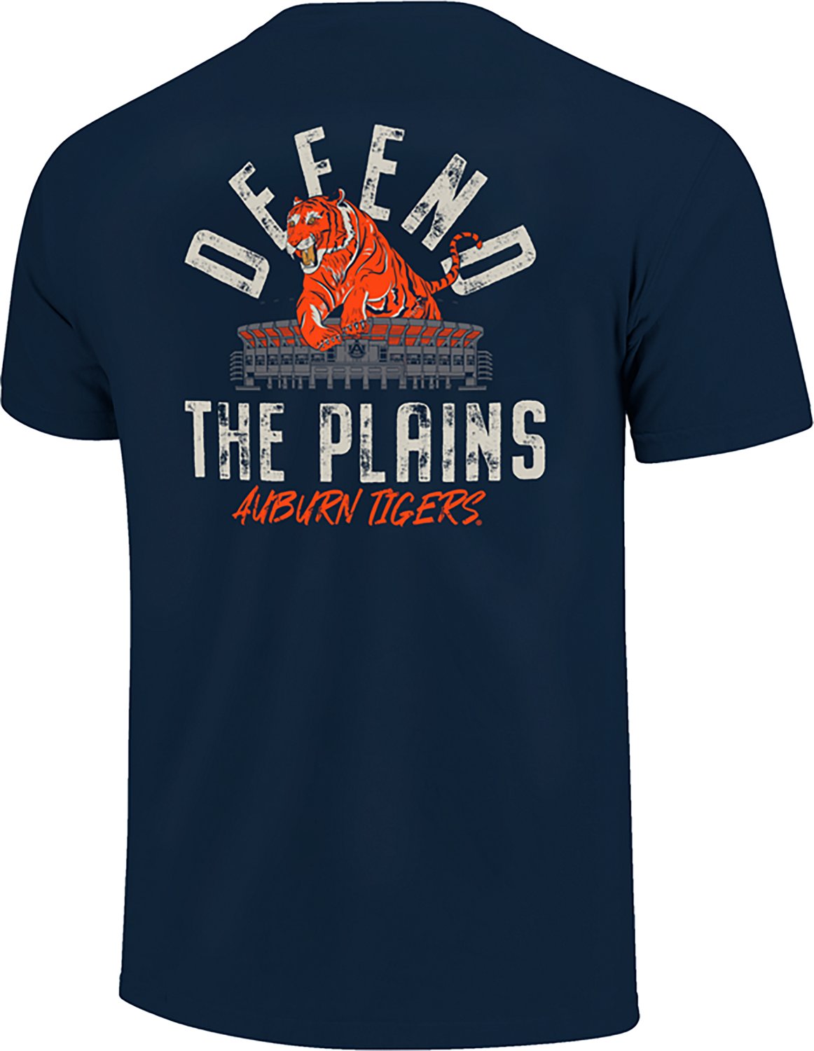Image One Men's Auburn University Defend the Stadium Comfort Colors T-shirt - view number 3