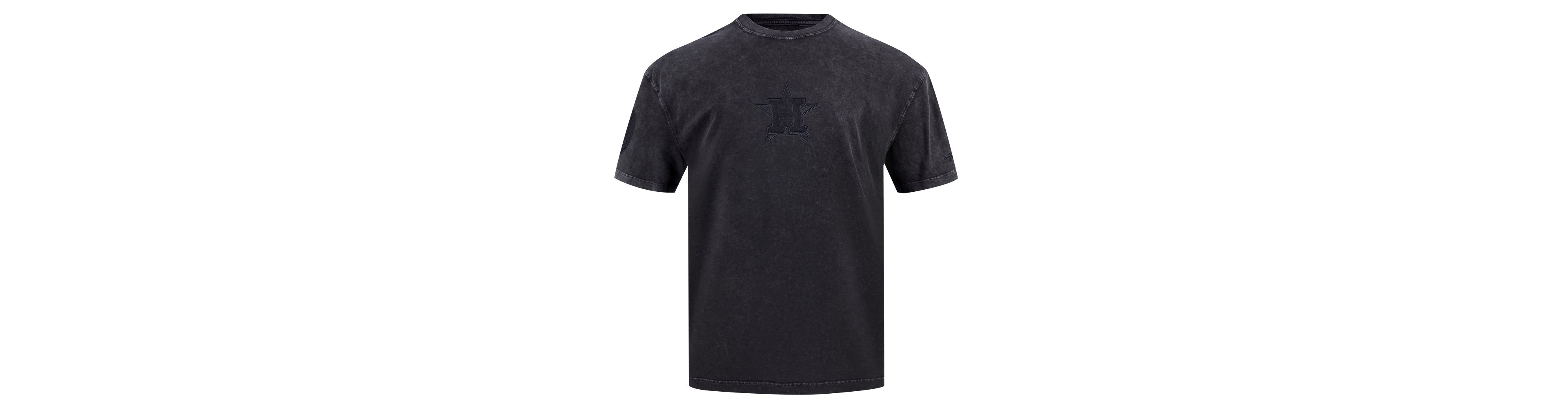 Pro Standard Men's Houston Astros Washed Classic Enzyme Wash CJ Drop Shoulder T-shirt