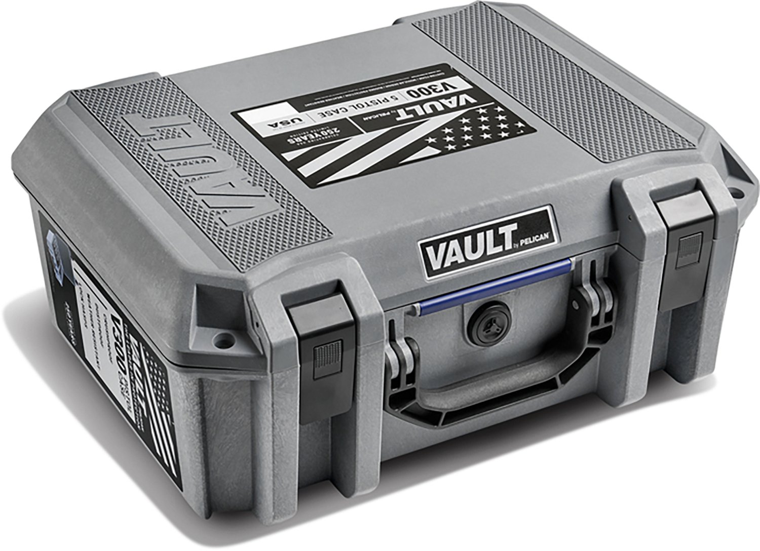 Pelican Vault V300PF5 Custom Foam Universal 5-Pistol Case | Academy
