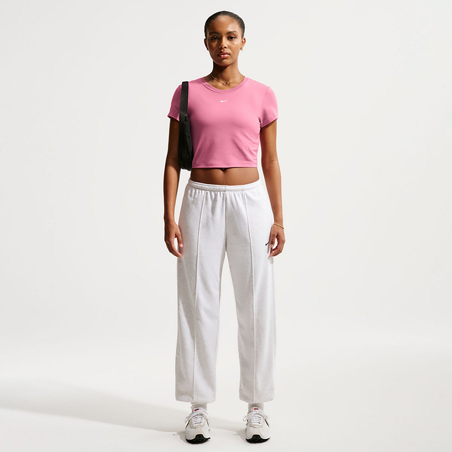 Nike Women's Sportswear Chill Knit Cropped T-shirt - view number 4