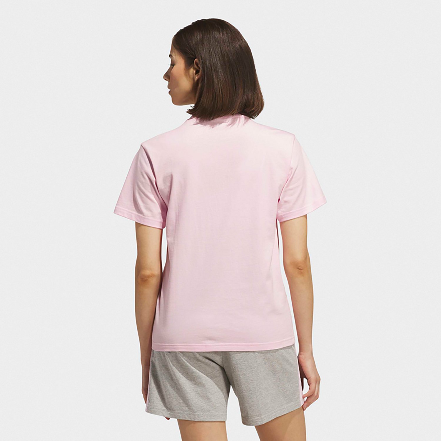 adidas Women's Western Florals Big Logo Graphic T-shirt - view number 2