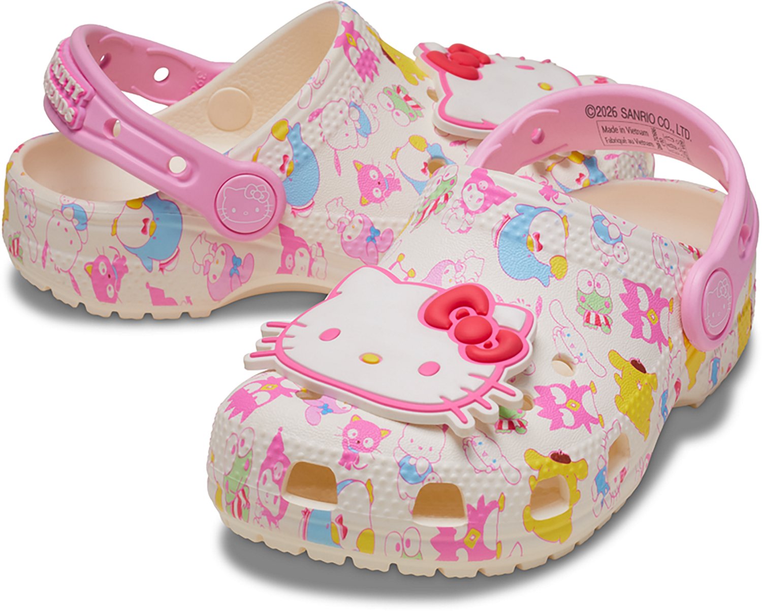Crocs Toddler's Hello Kitty Classic Clogs - view number 7