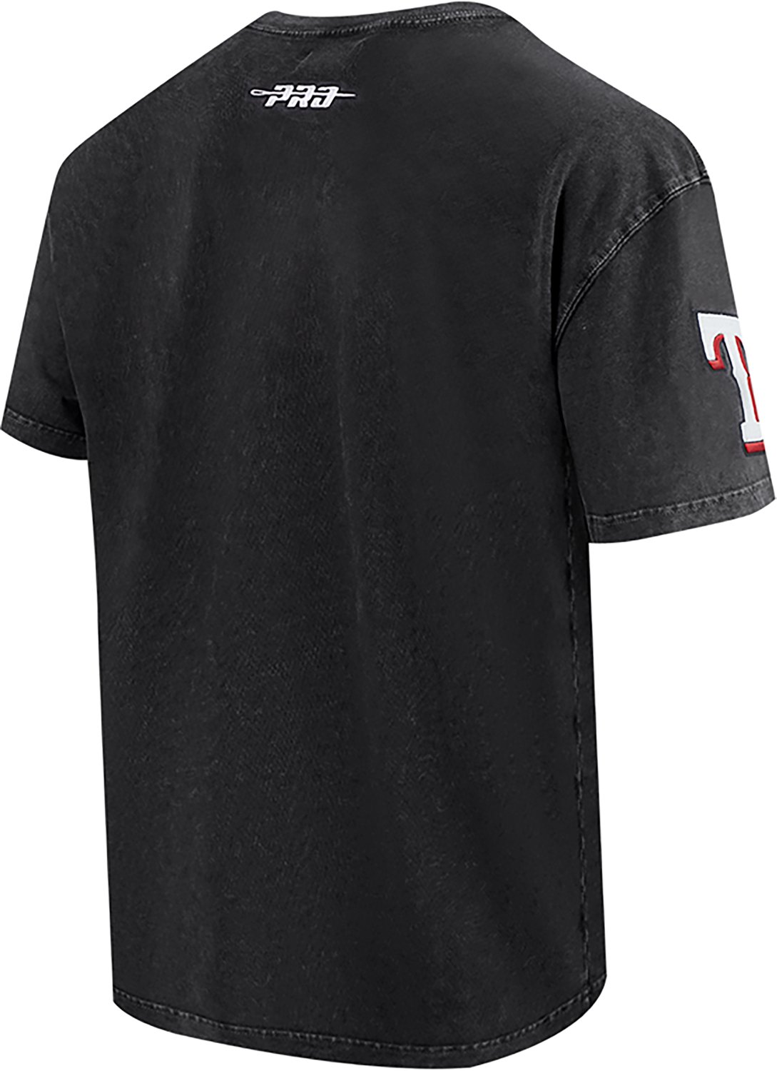 Pro Standard Men's Texas Rangers Wave and Roses CJ Drop Shoulder Short Sleeve T-shirt - view number 4