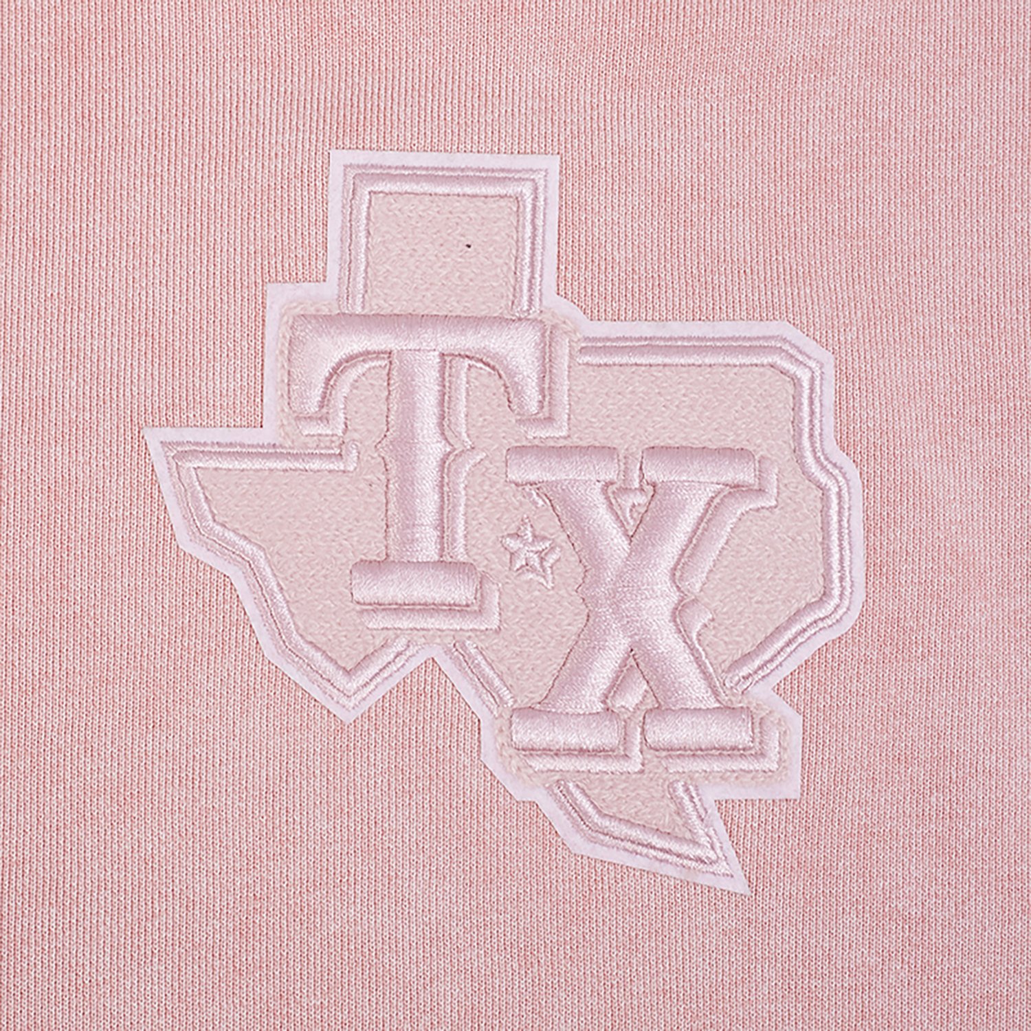 Pro Standard Women's Texas Rangers Washed Classic Enzyme Wash Long Sleeve Hoodie - view number 3