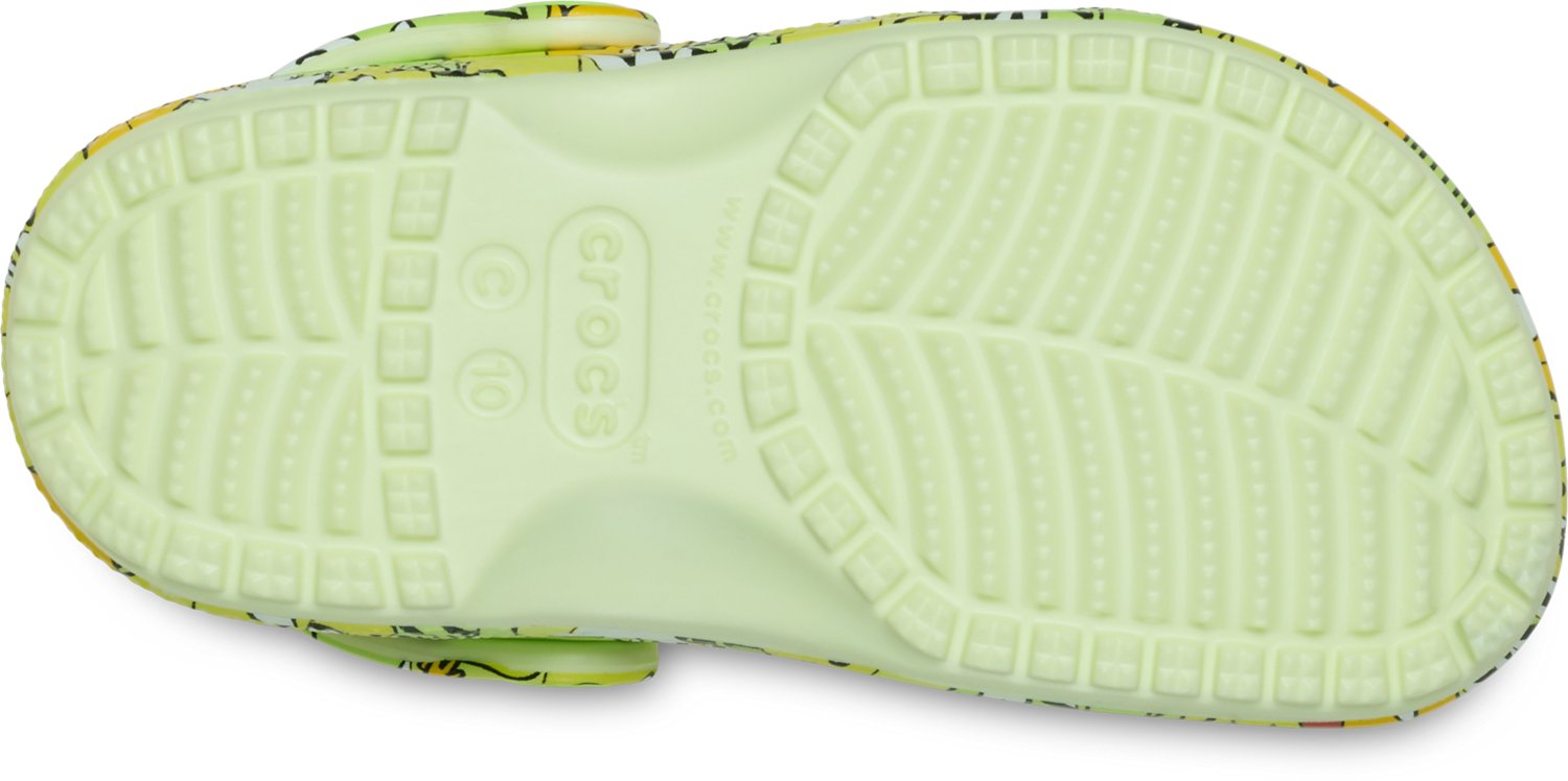 Crocs Toddlers' Classic Glow Monster Camo Clogs - view number 5