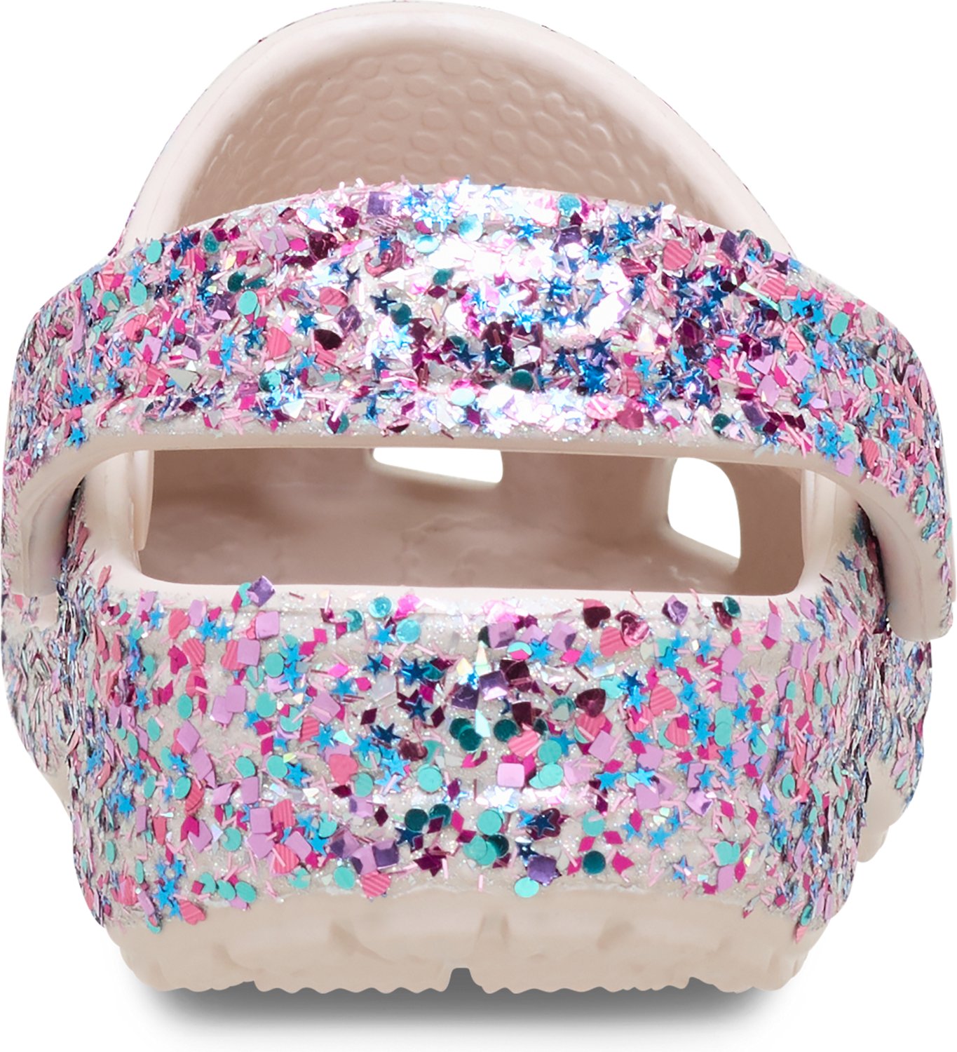 Crocs Toddler Girls' Classic Dazzle Glitter Clogs - view number 4