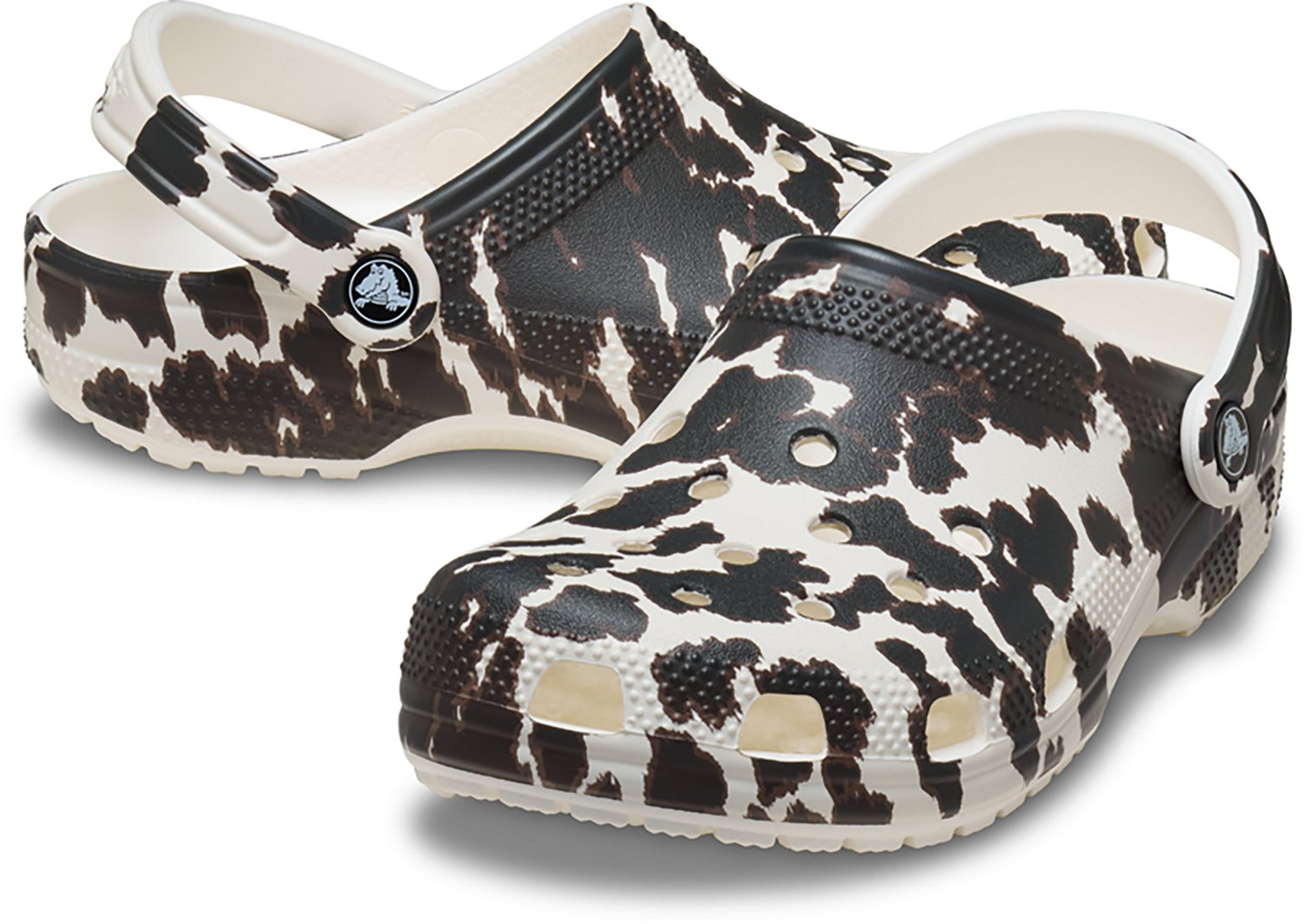 Crocs Adults' Classic Pop Cow Clogs - view number 6