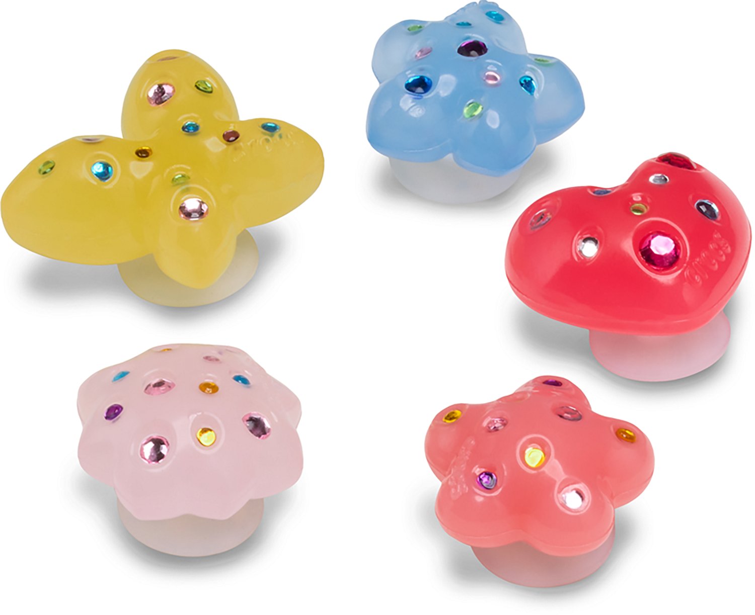 Crocs Dainty Gem Floral Jibbitz Charms 5-Pack - view number 2