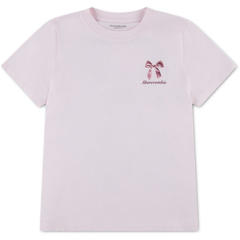 abercrombie kids in my bag oversized graphic tee, Size 9/10, Pink Marshmallow