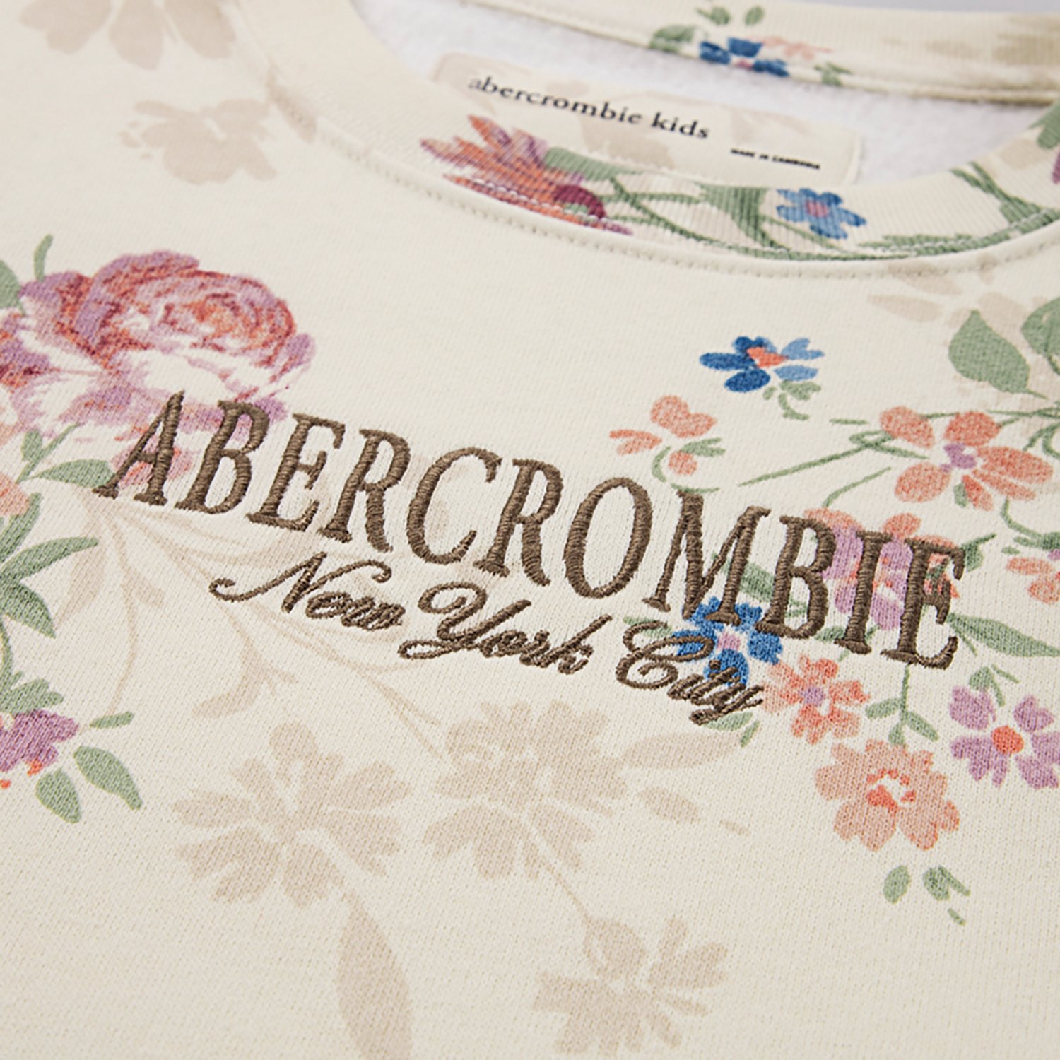 Abercrombie & Fitch Girls’ Floral Crew - view number 6