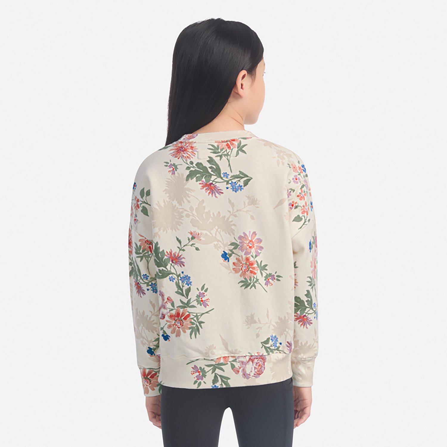 Abercrombie & Fitch Girls’ Floral Crew - view number 2