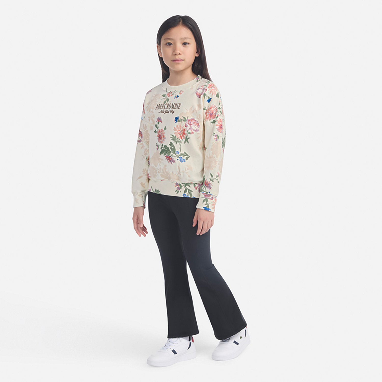 Abercrombie & Fitch Girls’ Floral Crew - view number 3