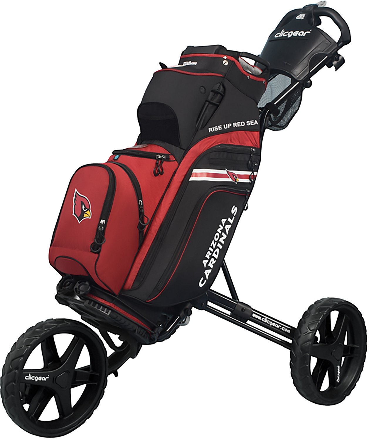 Wilson Cardinals Cart Bag - view number 4