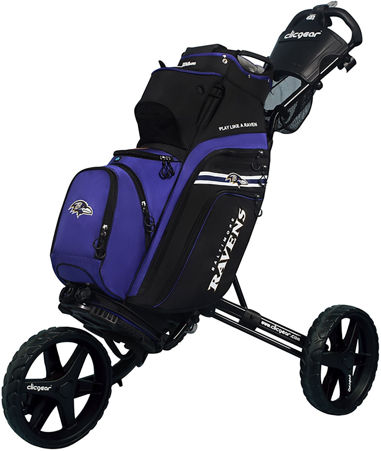 Wilson Ravens Cart Bag - view number 3