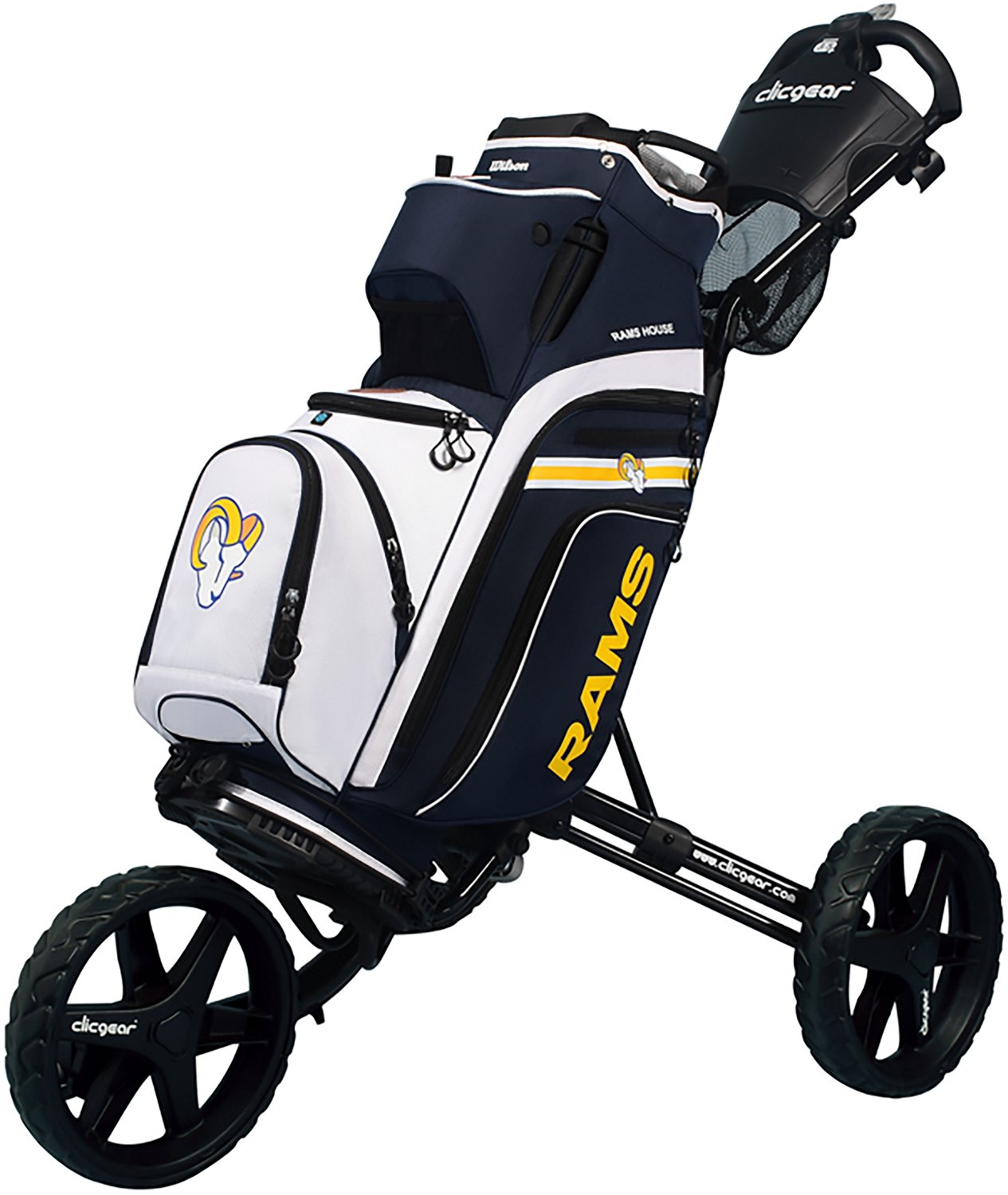 Wilson Rams Cart Bag - view number 4