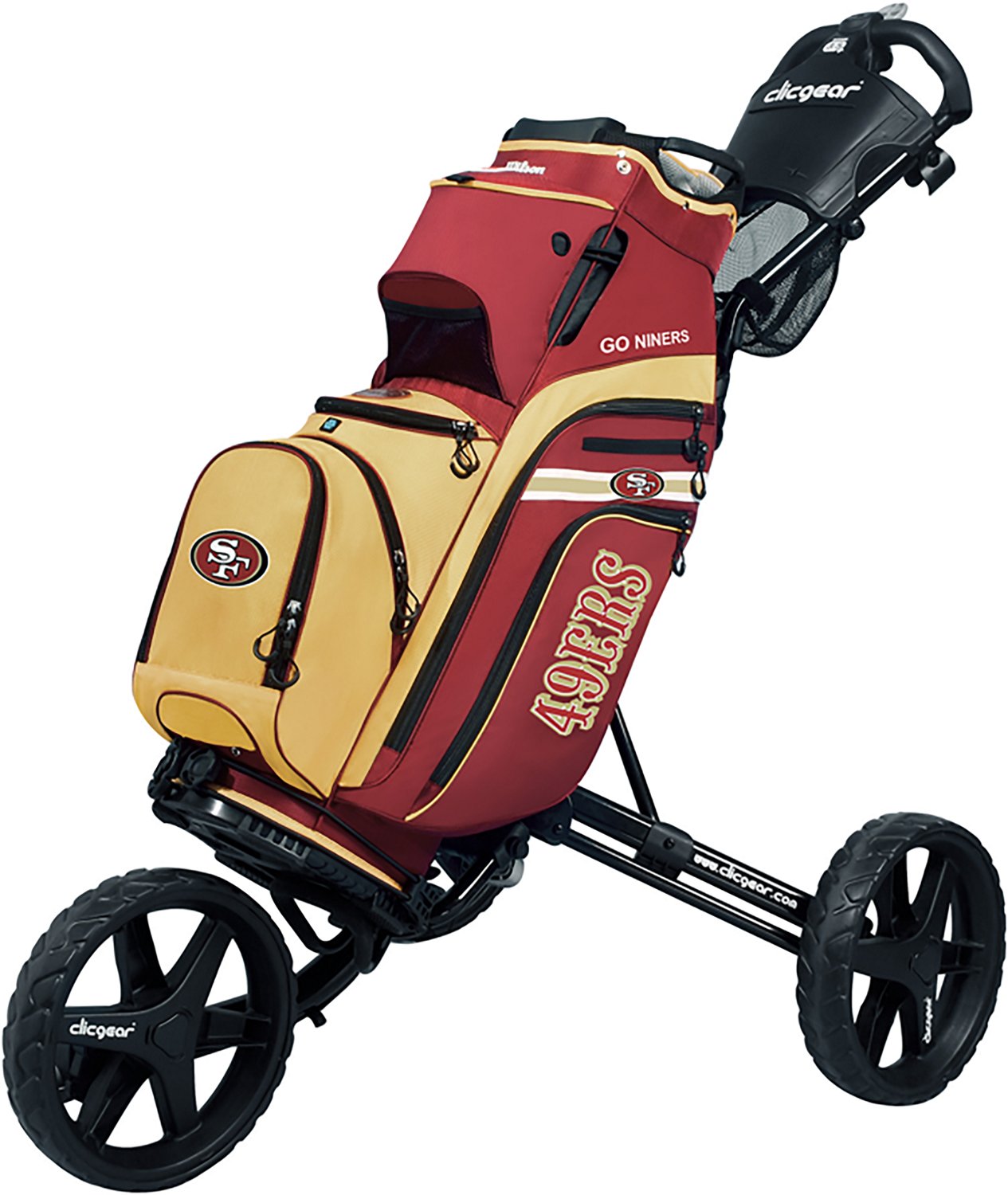 Wilson 49ers Cart Bag - view number 4